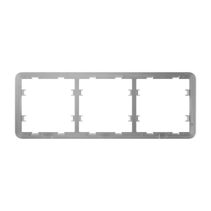 Рамка для 3-х вимикачів/розеток Ajax Frame (3 seats) (52189.141.NC)