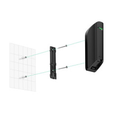 Кріпильна панель Ajax SmartBracket для MotionProtect Curtain White (21674.36.WH)