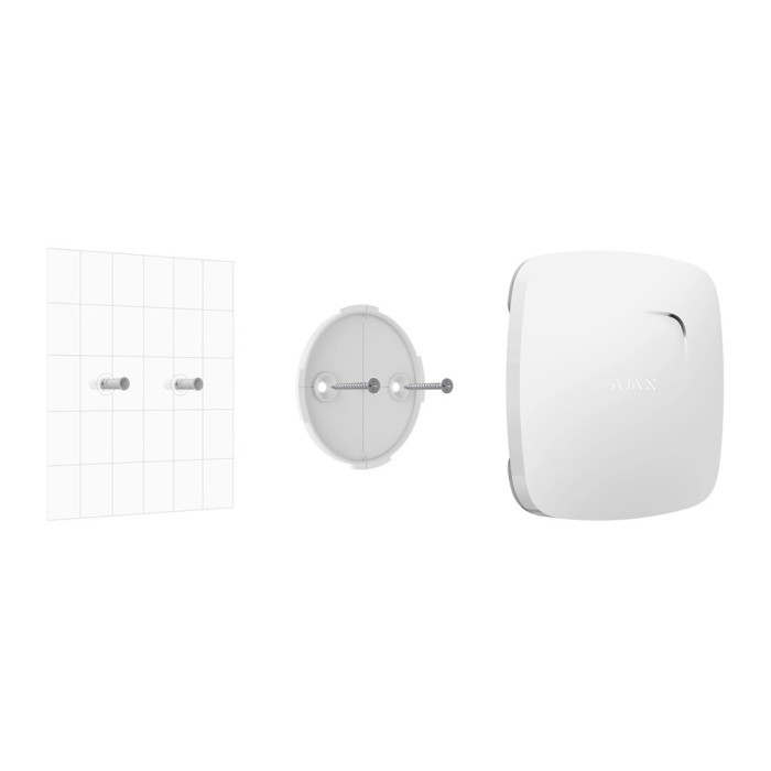 Кріпильна панель Ajax SmartBracket для FireProtect Black (9548.10.BL)