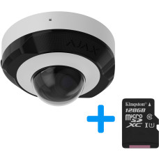 Дротова охоронна IP-камера Ajax DomeCam Mini (5 Mp/4 mm) White (76020.214.WH1)