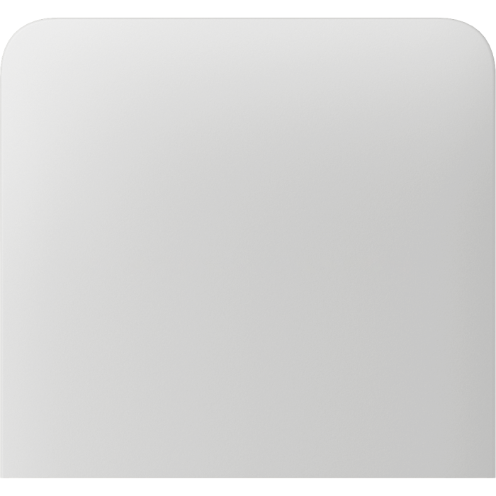 Бічна кнопка для одноклавішного вимикача Ajax SideButton (1-gang) vertical White (83450.143.WH)