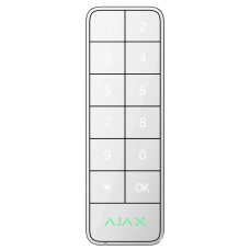 Дротова клавіатура Ajax Superior KeyPad Outdoor Fibra White (117759.285.WH)