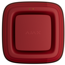 Бездротовий адресний пожежний оповіщувач світлозвуковий Ajax EN54 FireProtect (Sounder/VAD) "ВИХІД" Red (161306.279.RD1)