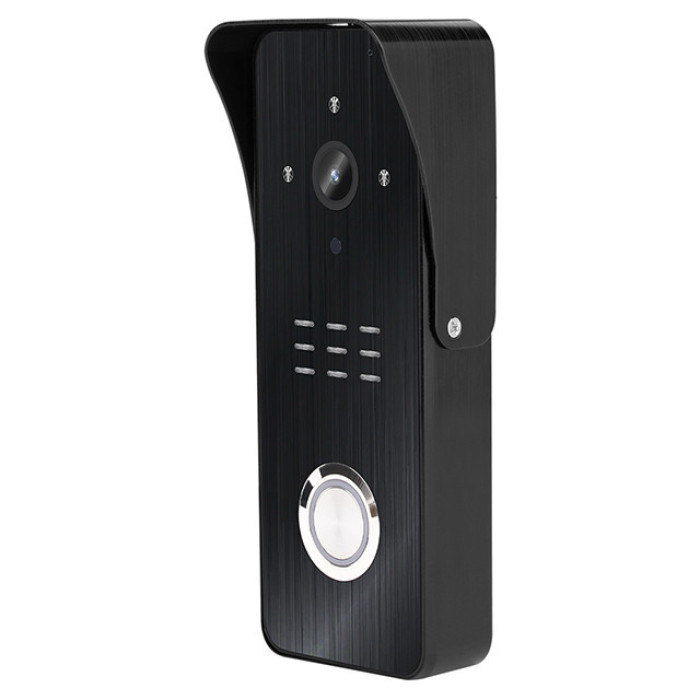 Комплект Wi-Fi домофону 10 дюймів з панеллю виклику SEVEN DP-7517/07Kit black