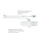 Дотягувач дверей RYOBI 9903 glossy white 65 кг