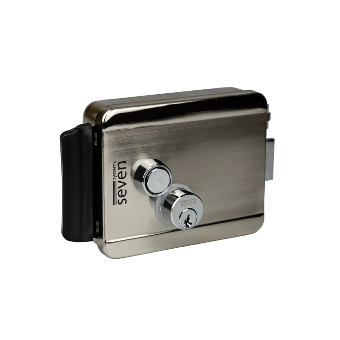 Замок електромеханічний з нержавіючої сталі SEVEN EL-7729SS