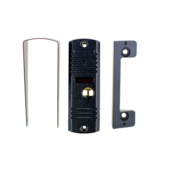 Комплект домофону 7 дюймів з панеллю виклику SEVEN DP-7574 Kit black