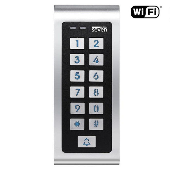 Контролер доступу із клавіатурою SEVEN CR-7475 Wi-Fi EM