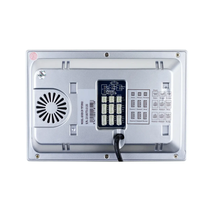 Комплект домофону 7 дюймів з панеллю виклику SEVEN DP-7575/07Kit black
