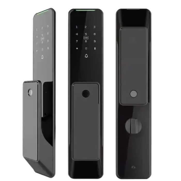 Розумний дверний біометричний замок SEVEN LOCK SL-7775BF black