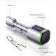 Розумний дверний біометричний замок (циліндр) SEVEN LOCK SL-7773BF silver