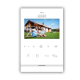 Комплект домофону 4 дюйми з панеллю виклику SEVEN DP-7541/07Kit white
