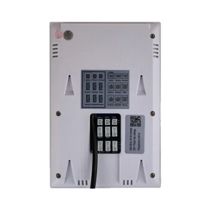 Комплект домофону 4 дюйми з панеллю виклику SEVEN DP-7541/07Kit white