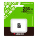 Карта пам'яті для домофону microSDXC Kingston Canvas Select Plus 256 GB Class 10 А1 UHS-1