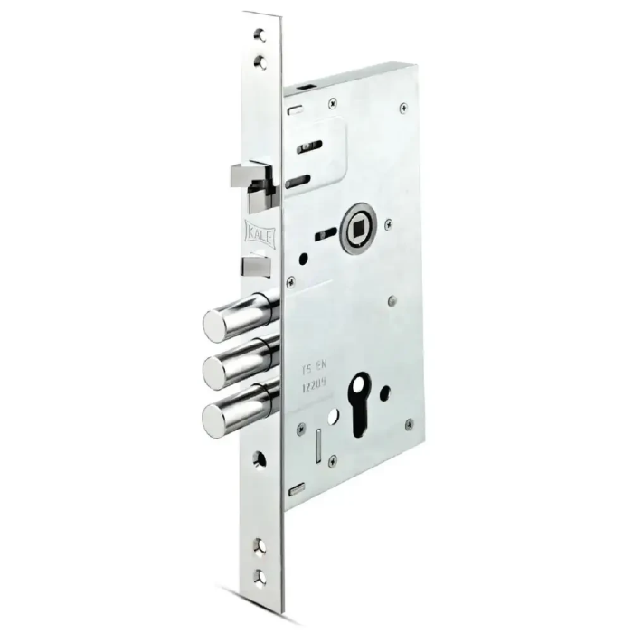 Розумний дверний біометричний замок SEVEN LOCK SL-7767BFW black (врізна частина 252RAV)