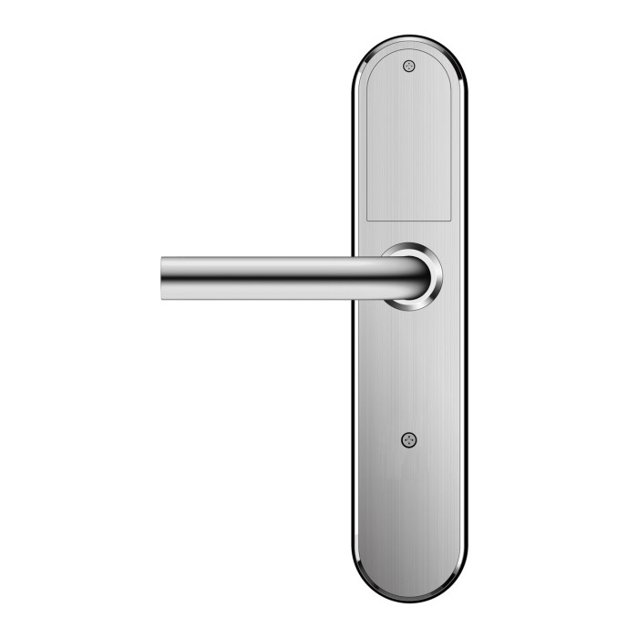 Розумний дверний біометричний замок SEVEN LOCK SL-7768BF silver