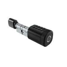 Розумний дверний біометричний замок (циліндр) SEVEN LOCK SL-7774BF black (35-90 мм)