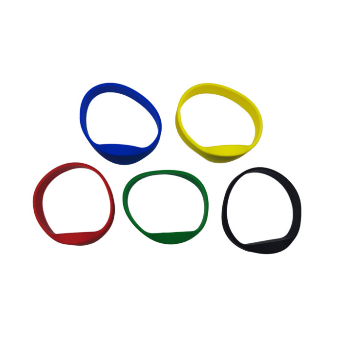 RFID браслет з чипом EM-Marin SEVEN R-60 червоний (65 мм)