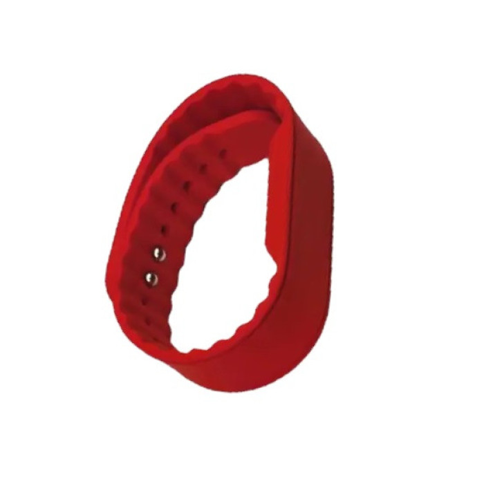 RFID браслет с чипом MIFARE SEVEN R-67 красный