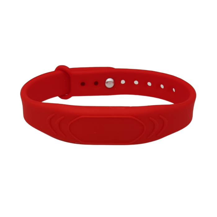 RFID браслет з чипом MIFARE SEVEN R-68 червоний
