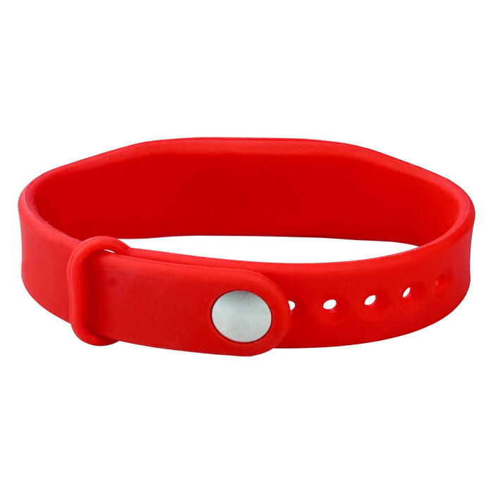 RFID браслет з чипом MIFARE SEVEN R-68 червоний