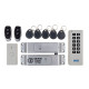 Бездротовий комплект контролю доступу з радіобрелками SEVEN LOCK SL-7708r black