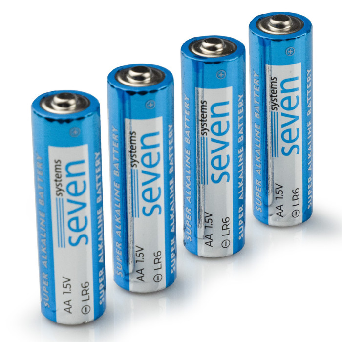 Батарейки SEVEN LR6 AA 1.5V 4 шт