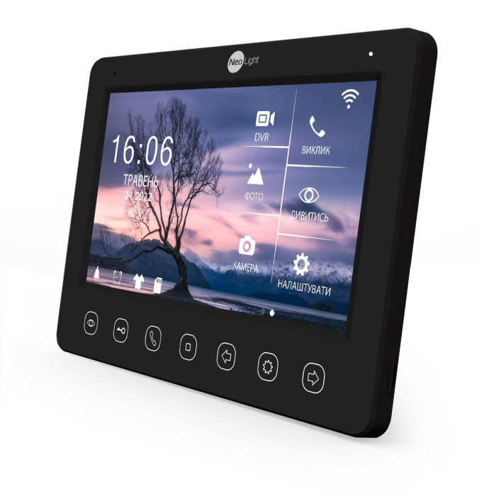 Відеодомофон 7 дюймів з Wi-Fi NeoLight Kappa+ HD WF black