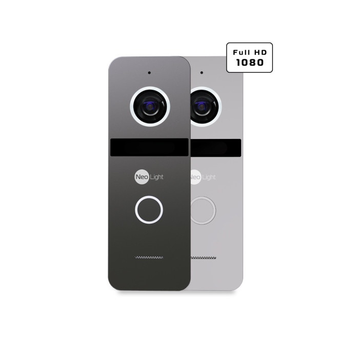 Виклична панель домофону NeoLight SOLO FHD Silver