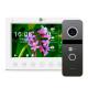 Комплект відеодомофону NeoLight Kappa+ HD WF white 7 дюймів та панелі виклику NeoLight SOLO FHD Graphite