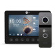 Комплект відеодомофону NeoLight Kappa+ HD WF Black 7 дюймів та панелі виклику NeoLight SOLO FHD Graphite