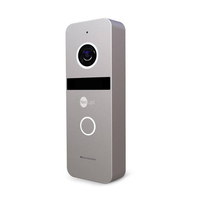 Комплект відеодомофона NeoLight TETTA+ та панель виклику SOLO Silver