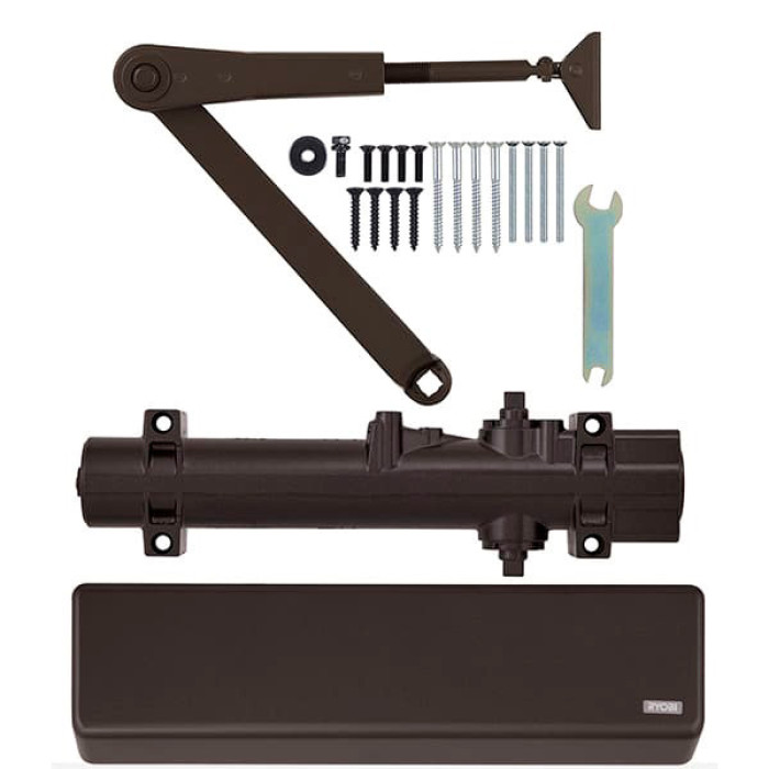 Дотягувач дверей 200 кг RYOBI 4550 dark bronze