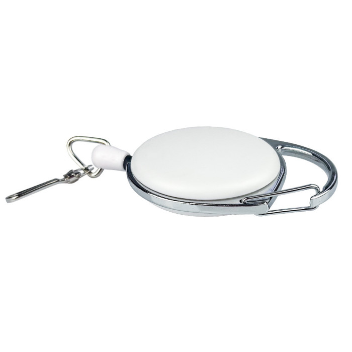 Брелок ретрактор SEVEN TBC-102 White