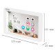 Відеодомофон 7 дюймів SEVEN DP-7570 FHD IPS white