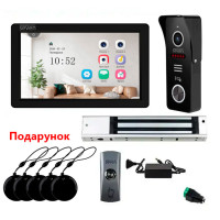 Комплект контролю доступу з магнітним замком 280 кг і домофоном SEVEN KD-7830