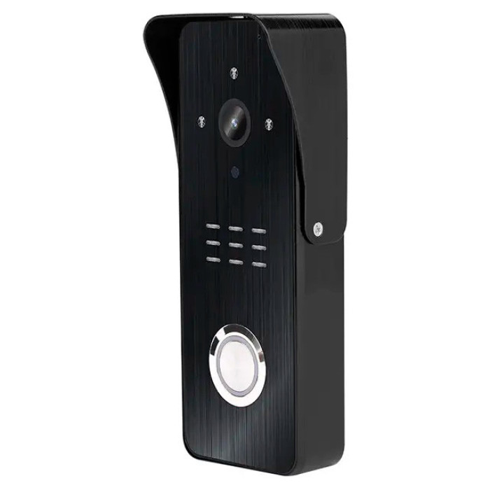 Комплект Wi-Fi домофону 7 дюймів з панеллю виклику SEVEN DP-7576/07Kit black