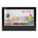 Комплект Wi-Fi домофону 7 дюймів з панеллю виклику SEVEN DP-7576/03Kit black