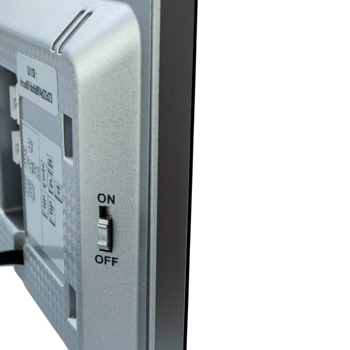 Комплект Wi-Fi домофону 7 дюймів з панеллю виклику SEVEN DP-7576/03Kit black