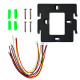 Комплект Wi-Fi домофону 7 дюймів з панеллю виклику SEVEN DP-7576/03Kit black