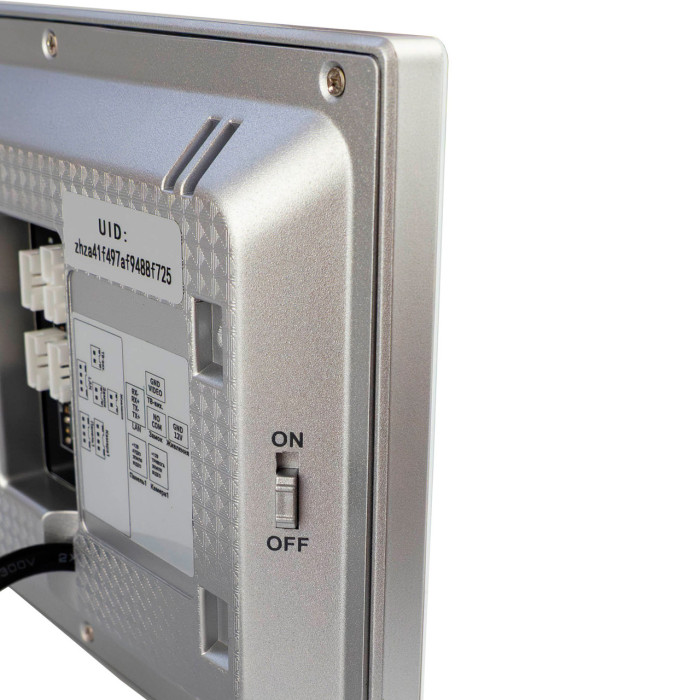 Комплект Wi-Fi домофону 7 дюймів з панеллю виклику SEVEN DP-7576/03Kit white