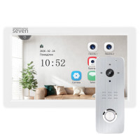 Комплект домофону 7 дюймів з панеллю виклику SEVEN DP-7570/07Kit white