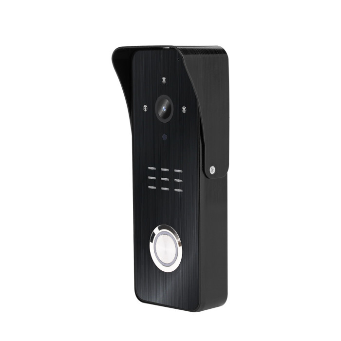 Комплект домофону 7 дюймів з панеллю виклику SEVEN DP-7570/07Kit black