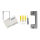 Комплект Wi-Fi домофону 7 дюймів з панеллю виклику SEVEN DP-7578/07Kit black