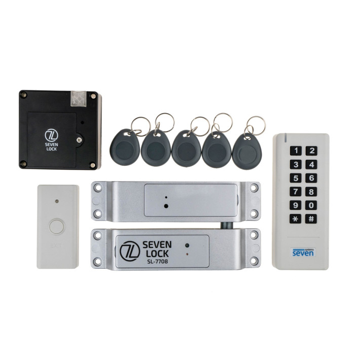 Бездротовий комплект контролю доступу з управлінням по Bluetooth SEVEN LOCK SL-7708b
