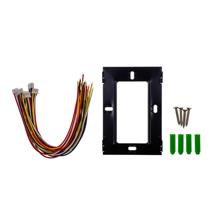 Комплект домофону 4 дюйми з панеллю виклику SEVEN DP–7542 Kit black