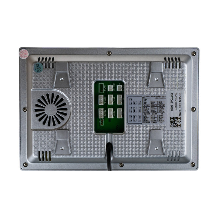 Комплект Wi-Fi домофону 7 дюймів з панеллю виклику SEVEN DP-7577/04Kit white